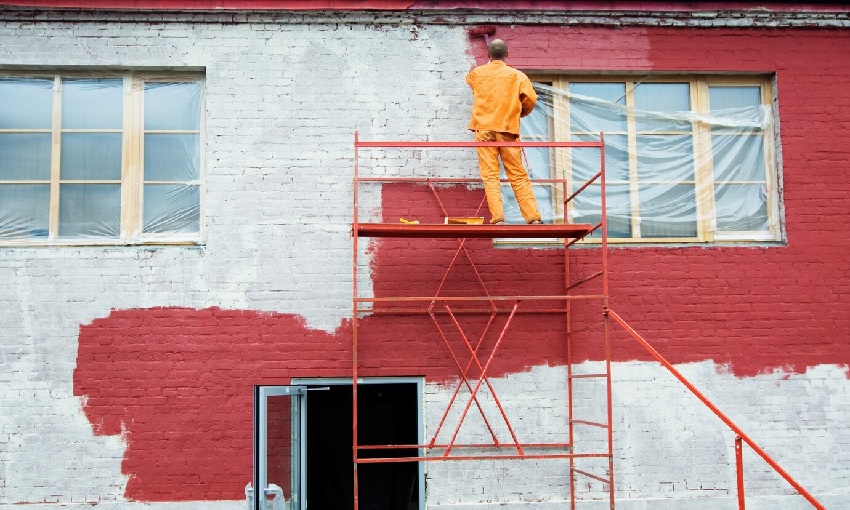 Building Exterior Painting by Mozayn Image